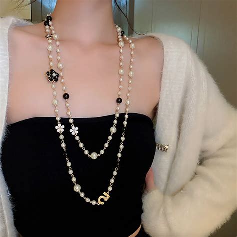 chanel pearl necklace dupe|chanel trendy dupe.